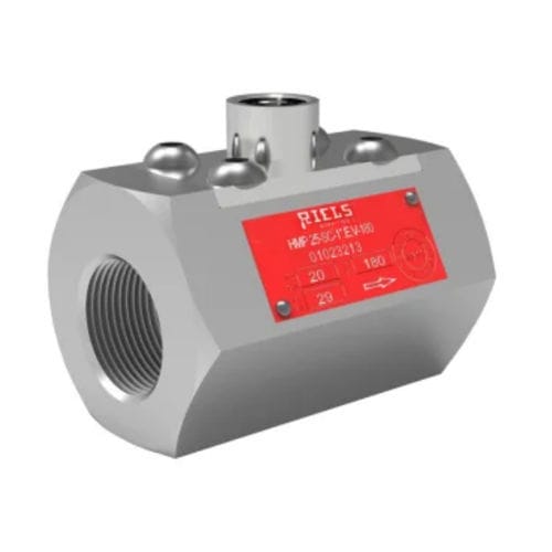 Турбинный расходомер - HM-P - Riels Instruments - объемный / для жидкостей / DN15 - 1/2"