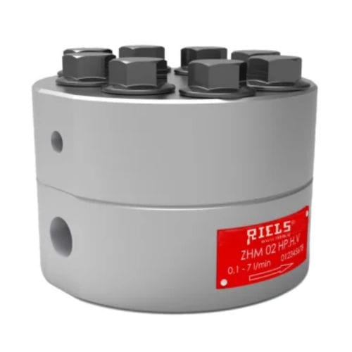 Шестеренчатый расходомер - ZHM-HP - Riels Instruments - объемный / для масла / DN10 - 3/8"