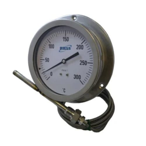 Термометр с капиллярным расширением газа - RIC250 - Riels Instruments - со шкалой / ATEX / с фланцем