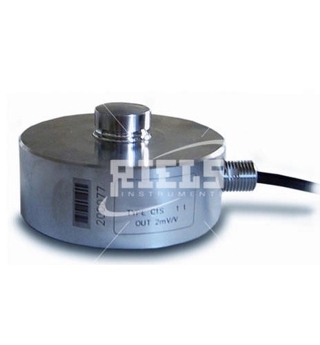 Датчик силы при сжатии - C2S - Riels Instruments - тип кнопка / с помощью тензометрического датчика / 2 мВ/В