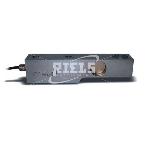 Датчик силы при сжатии - FT2  - Riels Instruments - балочного типа / с помощью тензометрического датчика / 2 мВ/В