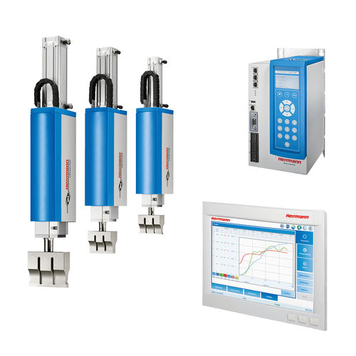 Станок для сварки ультразвук - VE SLIMLINE  - Herrmann Ultraschall - для пластмассы / встроенный / компактный