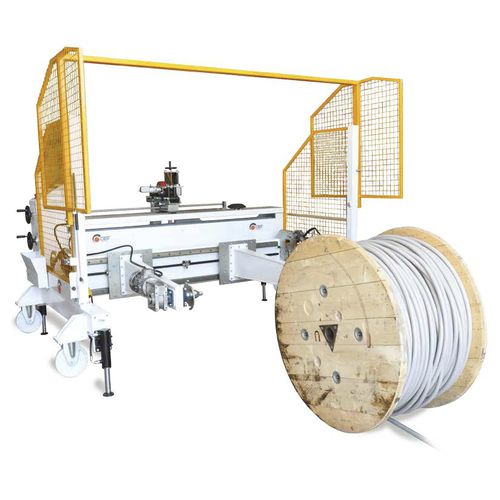 Наматывающее/разматывающее устройство для кабелей - RRM - CEF ENGINEERING s.r.l. - для проводов / для гибкого шланга / моторизованное