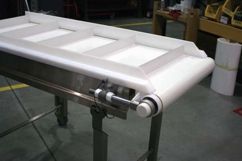 Цепной конвейер - 7600 series - DORNER - горизонтальный / транспортный / из нержавеющей стали