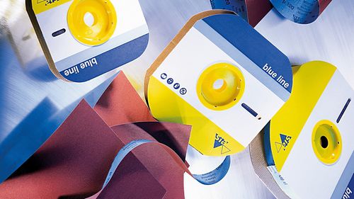 Абразивный валик из бумаги - 2601 sianor j - sia Abrasives
