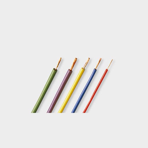 Изолированный однопроводный кабель - SILI-E Series - Stäubli Electrical Connectors AG - из меди / из силикона / гибкий