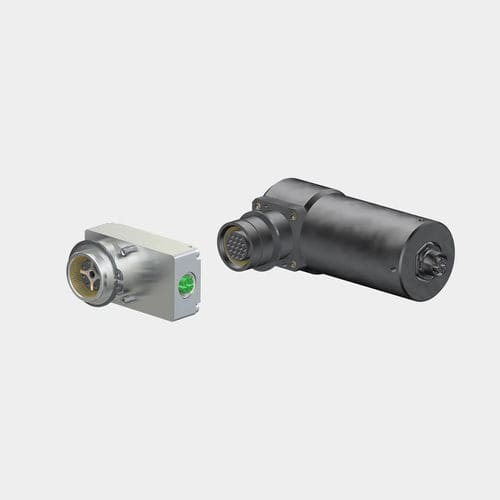 Соединитель для передачи данных - Giga10-S90-S-M12X - Stäubli Electrical Connectors AG - круговой / M12 / многополюсный