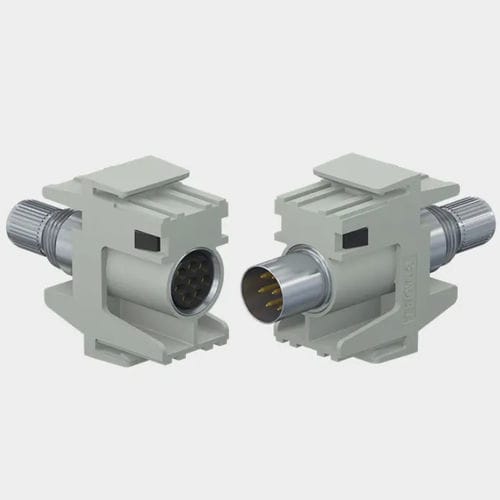 Модуль разъема для передачи данных - CTD Series - Stäubli Electrical Connectors AG - пневматический / Ethernet / обжимной