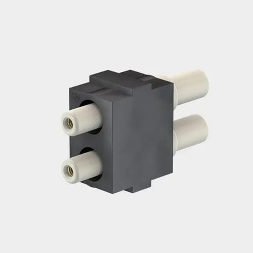 Пневматический модуль разъема - CT-E3-2/HV-B - Stäubli Electrical Connectors AG - обжимной / 2 полюса / мощности