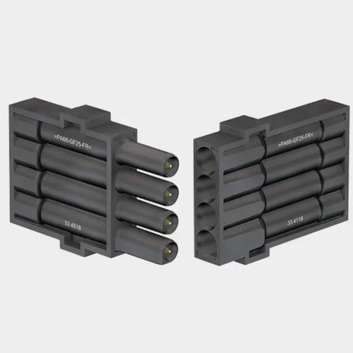 Пневматический модуль разъема - CT-E1,5-4/HV-B - Stäubli Electrical Connectors AG - обжимной / мощности / 2 полюса