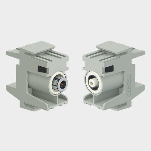 Пневматический модуль разъема - CTD-CUDM-SH - Stäubli Electrical Connectors AG - для передачи данных / коаксиальный / мощности