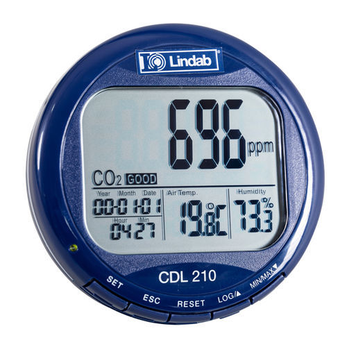 Измеритель качества воздуха в помещении - CDL 210 - LINDAB - коммерческий / CO2 / относительная влажность