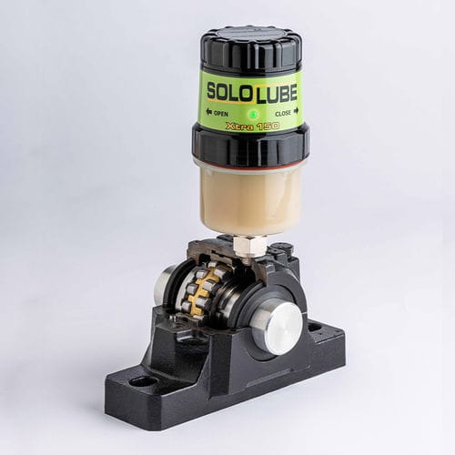 Одноточечное смазывающее устройство - Sololube series - GRUETZNER GmbH - электромеханическое / для подшипника / цепи