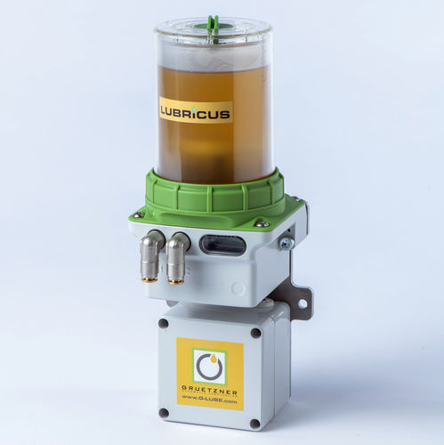 Система смазки на аккумуляторе - Lubricus B - GRUETZNER GmbH - масляная / со смазкой консистентной смазкой / многоточечная