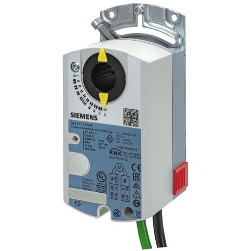 Механический регулирующий привод - GLB111.1E/KN - Siemens Building Technology HVAC Products - поворотный / IP54 / регулируемый