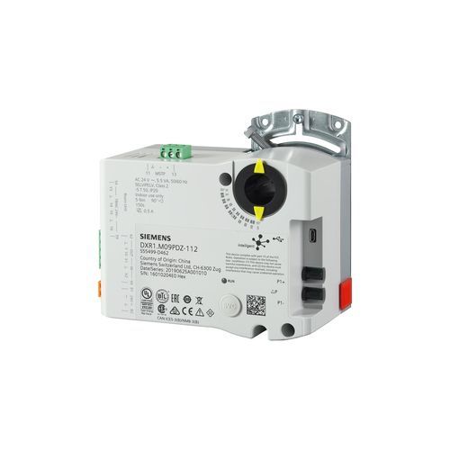 Электрический регулирующий привод - DXR1.M09PDZ - Siemens Building Technology HVAC Products - 90° / IP20 / компактный