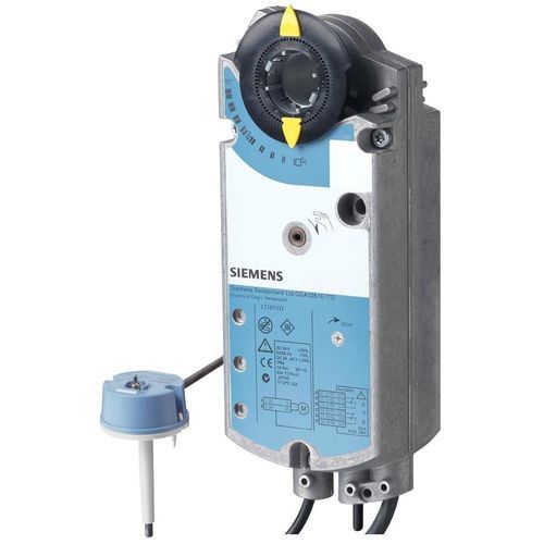 Ручной регулирующий привод - GGA326.1E/T12 - Siemens Building Technology HVAC Products - поворотный / IP54 / с пружинным возвратом