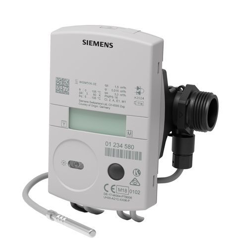 Цифровой теплосчетчик - WSM506-0E - Siemens Building Technology HVAC Products - ультразвуковой
