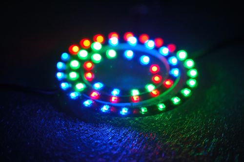 Светодиод RVB - SMD-LX0707RGB-TR - LUMEX - круглый / мощности / для промышленности
