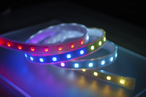 Цветной Светодиод - SMD-LX5050RGB-TR - LUMEX - в форме ленты / SMD / для промышленности