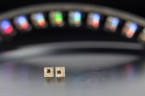 Светодиод RVB - SMD-LX0707RGB-TR - LUMEX - прямоугольный / SMD / SMT