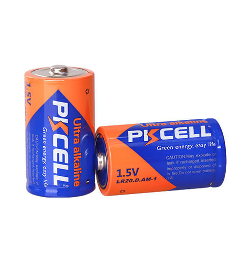 Щелочной аккумулятор - LR20  - Shenzhen PKCELL Battery Co. Ltd - тип D / 1,5 В / UL
