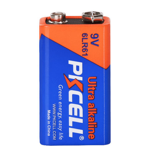 Щелочной аккумулятор - 6LR61  - Shenzhen PKCELL Battery Co. Ltd - призматический / 9 В / UL
