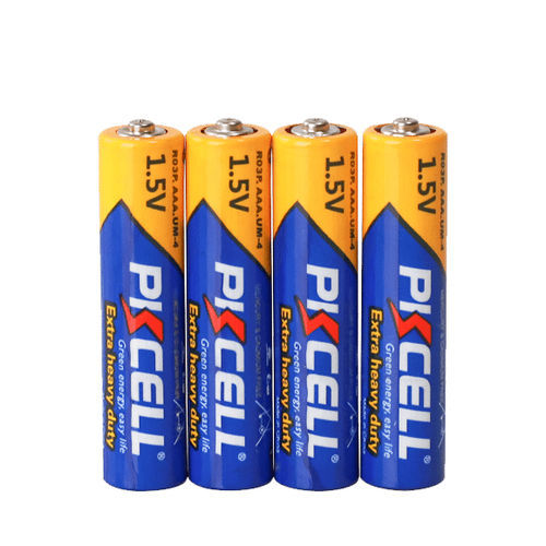 Аккумулятор цинк - углерод - R03P - Shenzhen PKCELL Battery Co. Ltd - тип AAA / 1,5 В / UL
