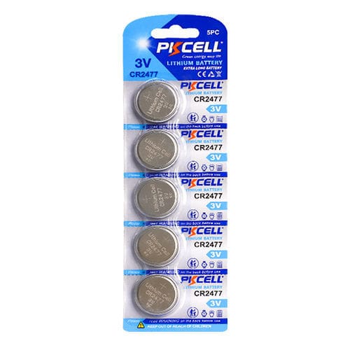 Литий-диоксид марганцевый аккумулятор - 2477 - Shenzhen PKCELL Battery Co. Ltd - круглый / CR / 3 V