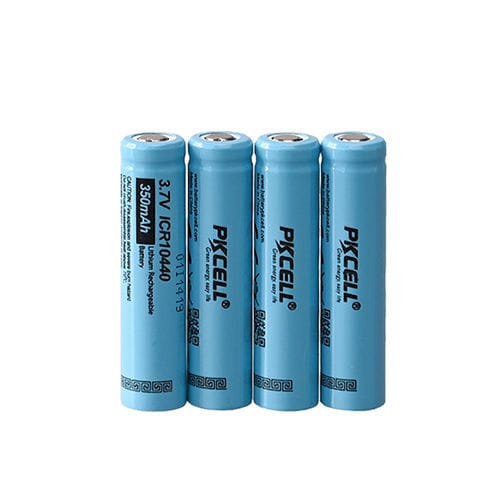 Заряжаемая батарейка Li-ion - ICR10400 - Shenzhen PKCELL Battery Co. Ltd - цилиндрическая / тип AAA / 3 V