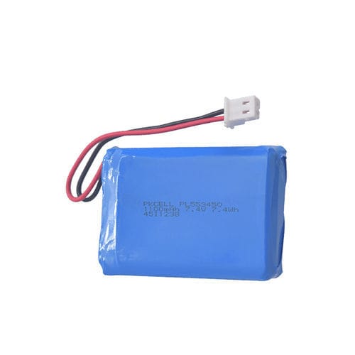 Литий-полимерная заряжаемая батарейка - PL553450 - Shenzhen PKCELL Battery Co. Ltd - прямоугольная / CE / UN 38.3
