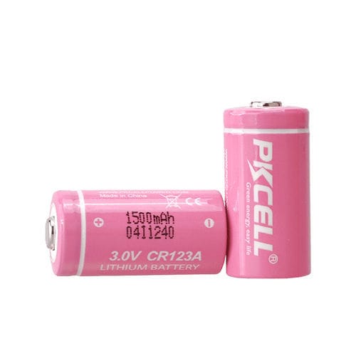 Литий-диоксид марганцевый аккумулятор - 123A - Shenzhen PKCELL Battery Co. Ltd - цилиндрический / CR / 3 V