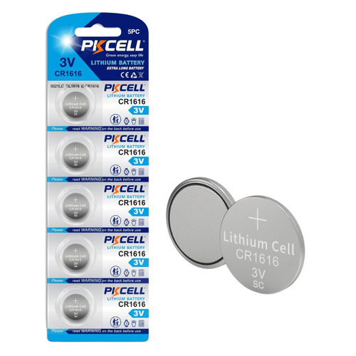 Литий-диоксид марганцевый аккумулятор - 1616 - Shenzhen PKCELL Battery Co. Ltd - круглый / CR / 3 V