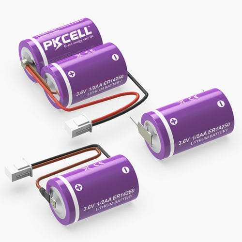 Литий-тионилхлоридный аккумулятор - ER14250 - Shenzhen PKCELL Battery Co. Ltd - цилиндрический / тип 1/2AA / 3 V