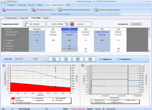Программное обеспечение для управления - Simulation Software - Stange Elektronik - для программирования / моделирования / для базы данных ODBC