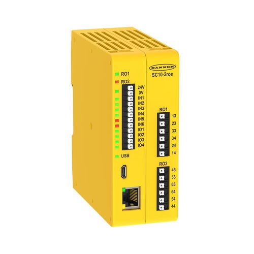 Реле безопасности - SC10 series - BANNER ENGINEERING CORP. - DC / на DIN-рейке / SIL