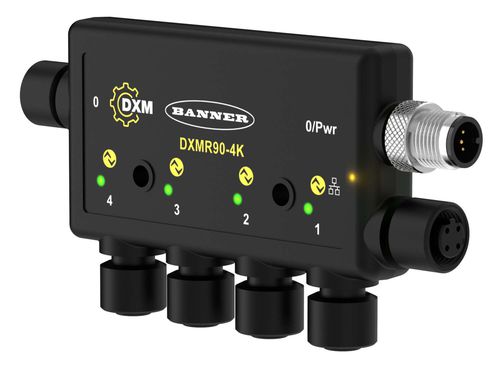 Блок E/S IO-Link - DXMR90 series - BANNER ENGINEERING CORP. - аналоговый / Ethernet / Modbus TCP