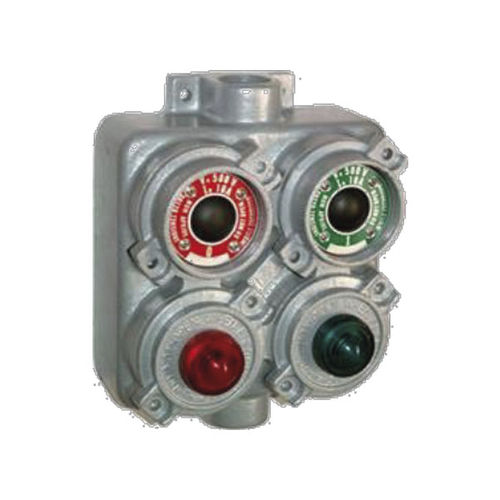 Кнопочный переключатель 2 кнопки - EFDC series - KROMA MEC SRL - IP65 / из алюминия / защищенный