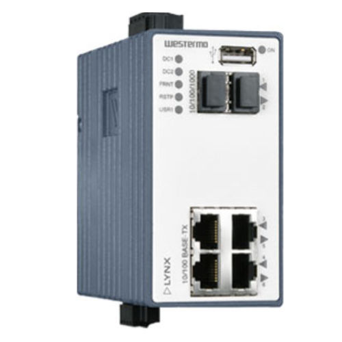 Управляемый коммутатор Ethernet - L106-F2G - Westermo - 4 порта / уровня 2 / на DIN-рейке