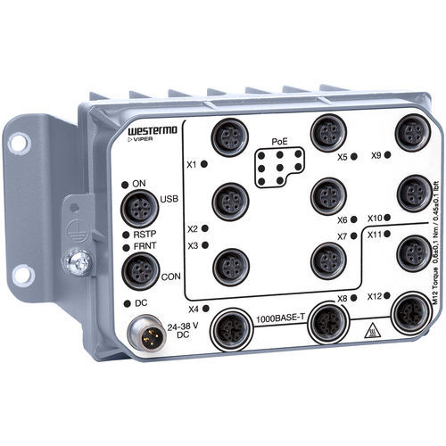 Управляемый коммутатор Ethernet - Viper-112A-T3G-P8-LV - Westermo - 12 портов / гигабит / встроенный