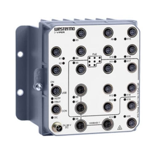 Управляемый коммутатор Ethernet - Viper-220A-T4G-P8-LV - Westermo - 20 портов / Gigabit Ethernet / уровня 3