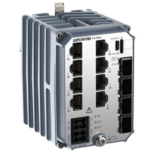 Управляемый коммутатор Ethernet - Lynx 5612-E-F4G-T8G-LV - Westermo - 12 портов / уровня 2 / гигабит