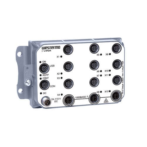 Управляемый коммутатор Ethernet - Viper-112A-T3G - Westermo - 12 портов / гигабит / установленный на шасси