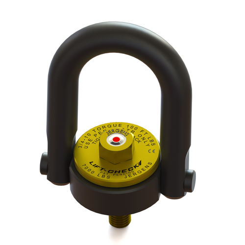 Подъемное кольцо с поворотом на 360° - Lift-Check™  - Jergens, Inc.