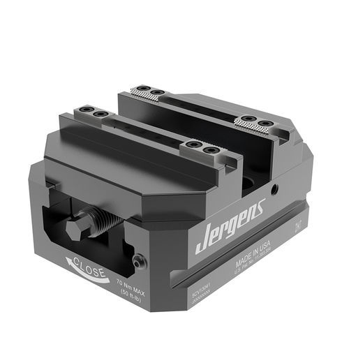 Тиски самоцентрирующийся - 5CV1304 series - Jergens, Inc. - для 5-осевого станка / с плоским профилем / 5 осей