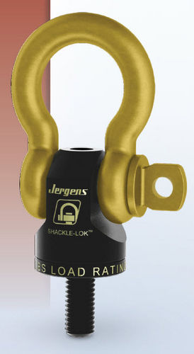 Шарнирное подъемное кольцо - Shackle-Lok™ series - Jergens, Inc. - с поворотом на 360° / с поворотом на 180° / винтовое