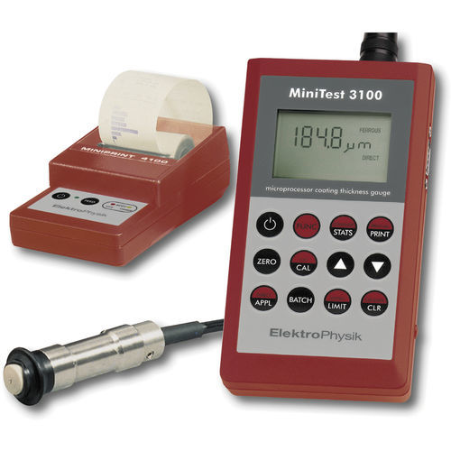 Толщиномер для покрытия - MiniTest 3100 - ElektroPhysik Dr. Steingroever GmbH & Co. KG - переносной / портативный / на токах Фуко