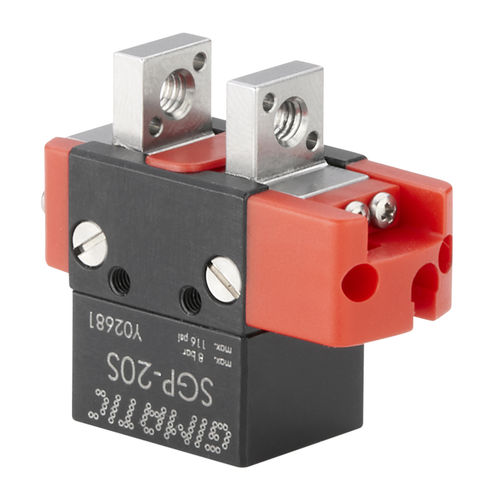 Параллельный захват - SGP-S series - GIMATIC - пневматический / 2 губки / для манипуляционных систем