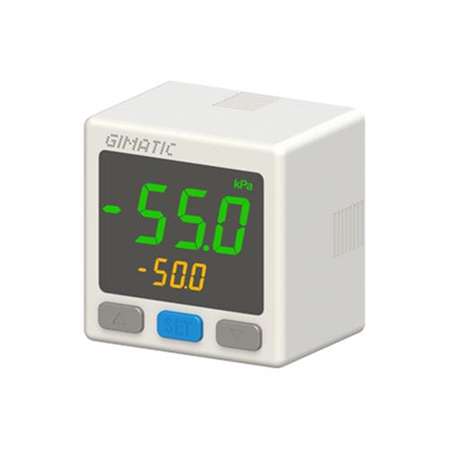 Электронный вакуостат - VACSD series - GIMATIC - PNP / с цифровым дисплеем / компактный