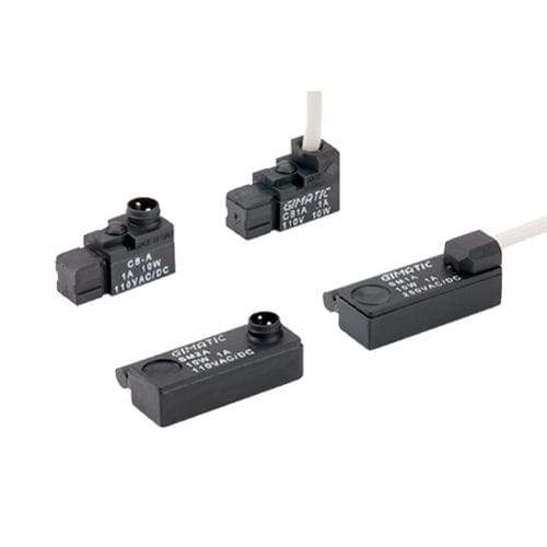 Линейный датчик положения - NO-LED series - GIMATIC - бесконтактный / магнитный